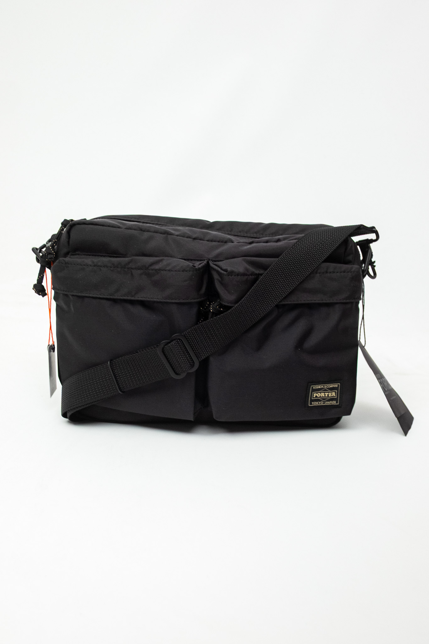 Porter Yoshida - Force Shoulder Bag (S) Black - 2
