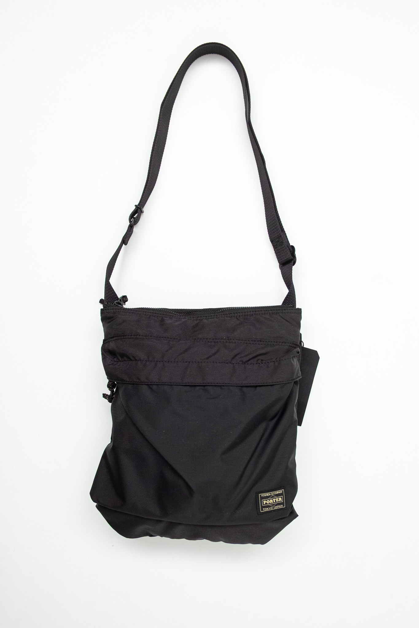 Porter Yoshida - Force Shoulder Bag Black - 2