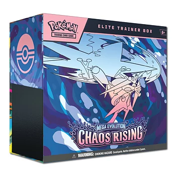 Pokemon Mega Evolution Chaos Rising Elite Trainer Box FÖRBOKNING