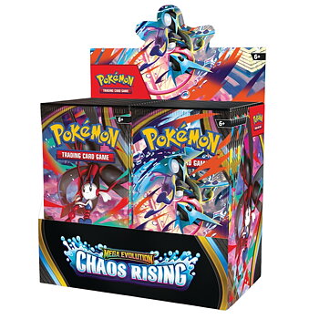 Pokemon Mega Evolution Chaos Rising Booster Box FÖRBOKNING