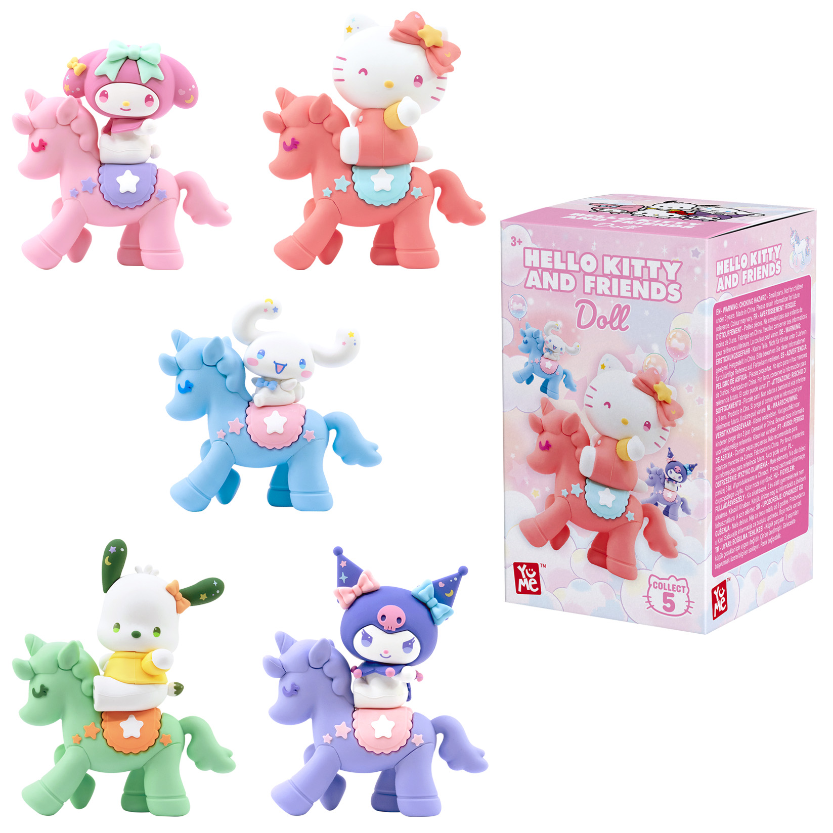 Hello Kitty and Friends - Unicorn Series Blind Box 7 cm