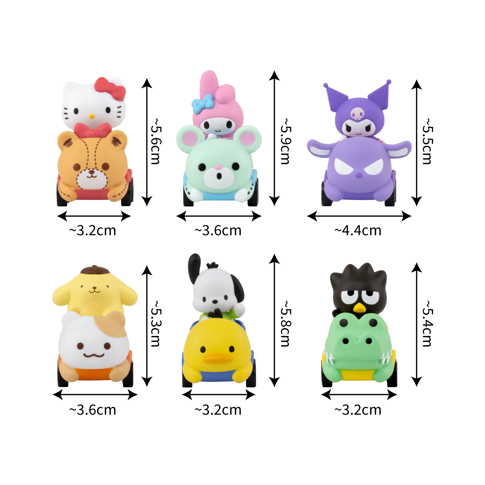 Hello Kitty and Friends - Zoom Hero Blind Box Series 1 - 3