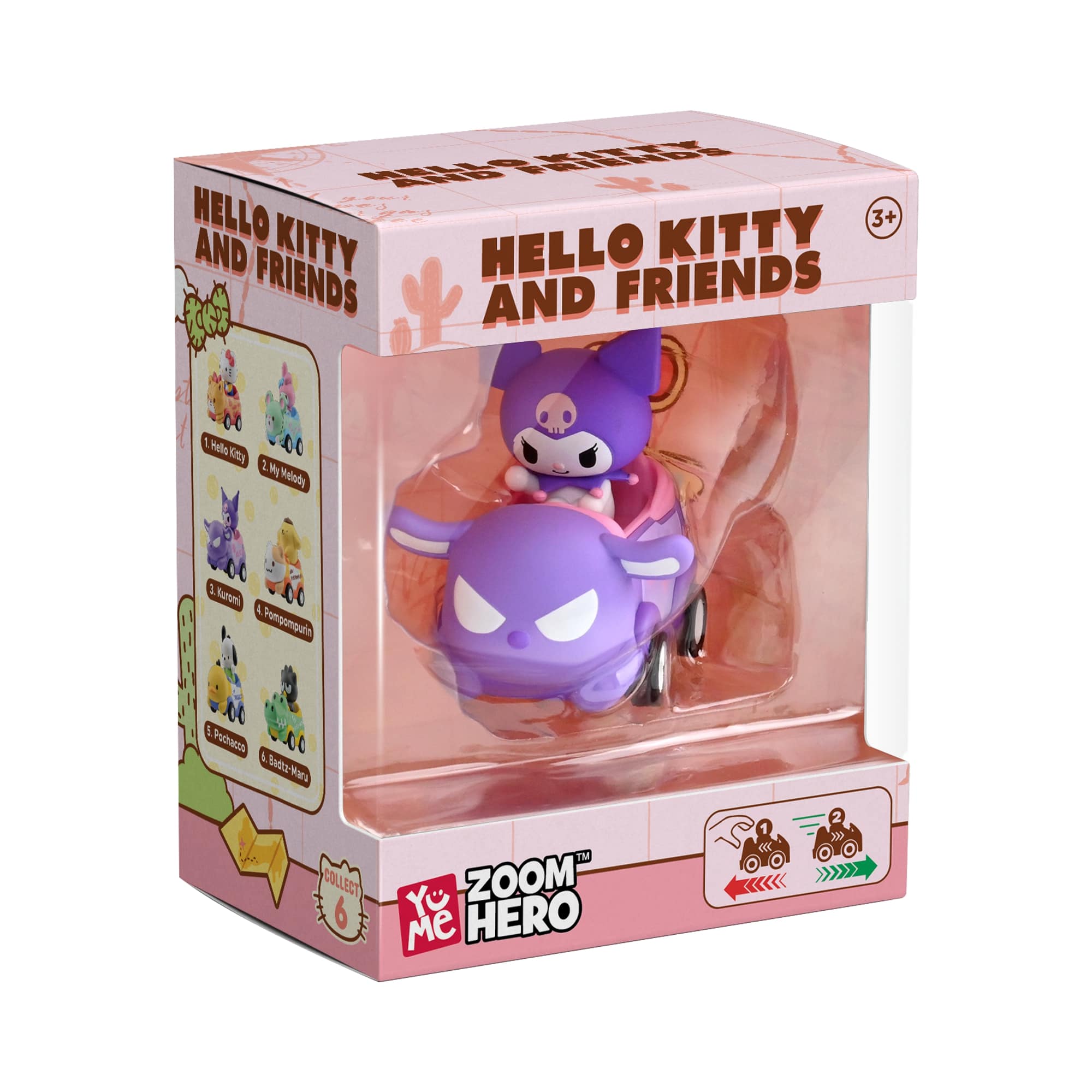 Hello Kitty and Friends - Zoom Hero Window Box Series 1 - Kuromi - 6
