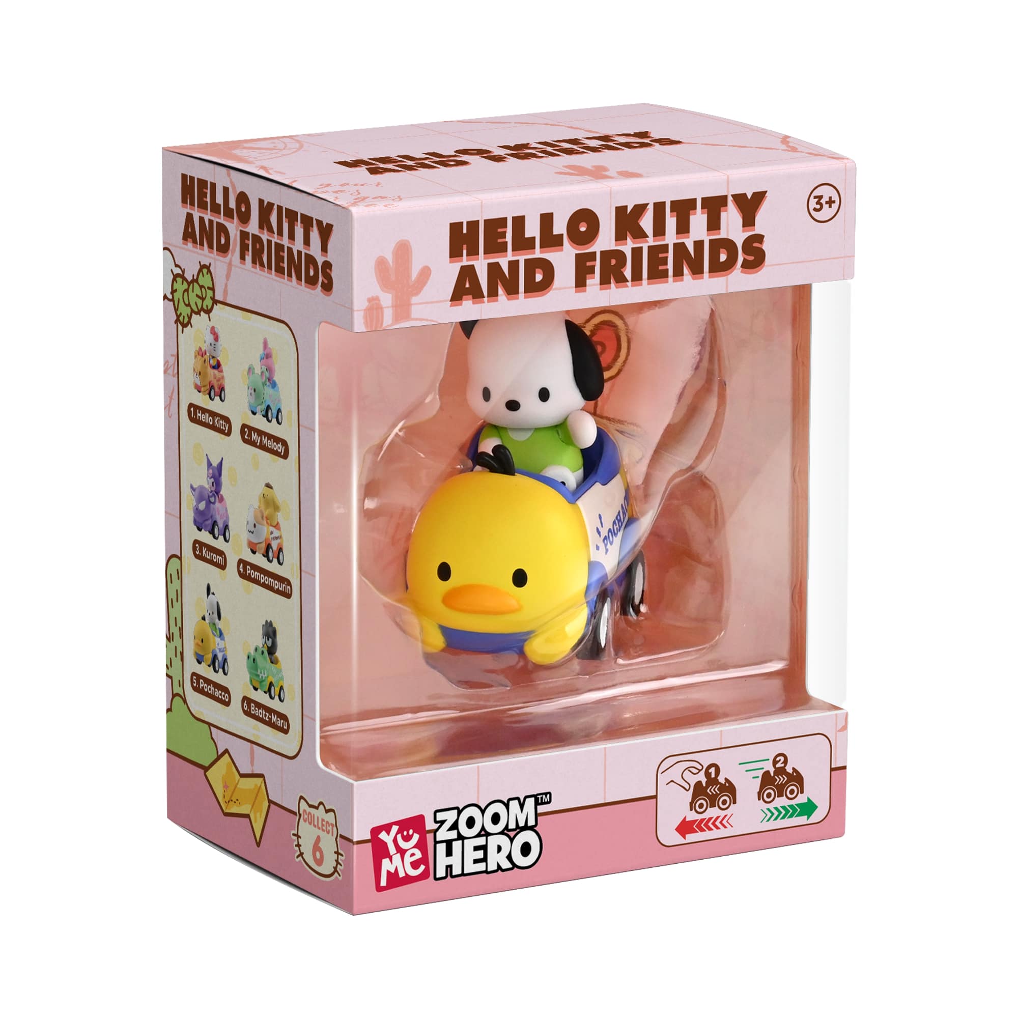 Hello Kitty and Friends - Zoom Hero Window Box Series 1 - Pochacco - 6