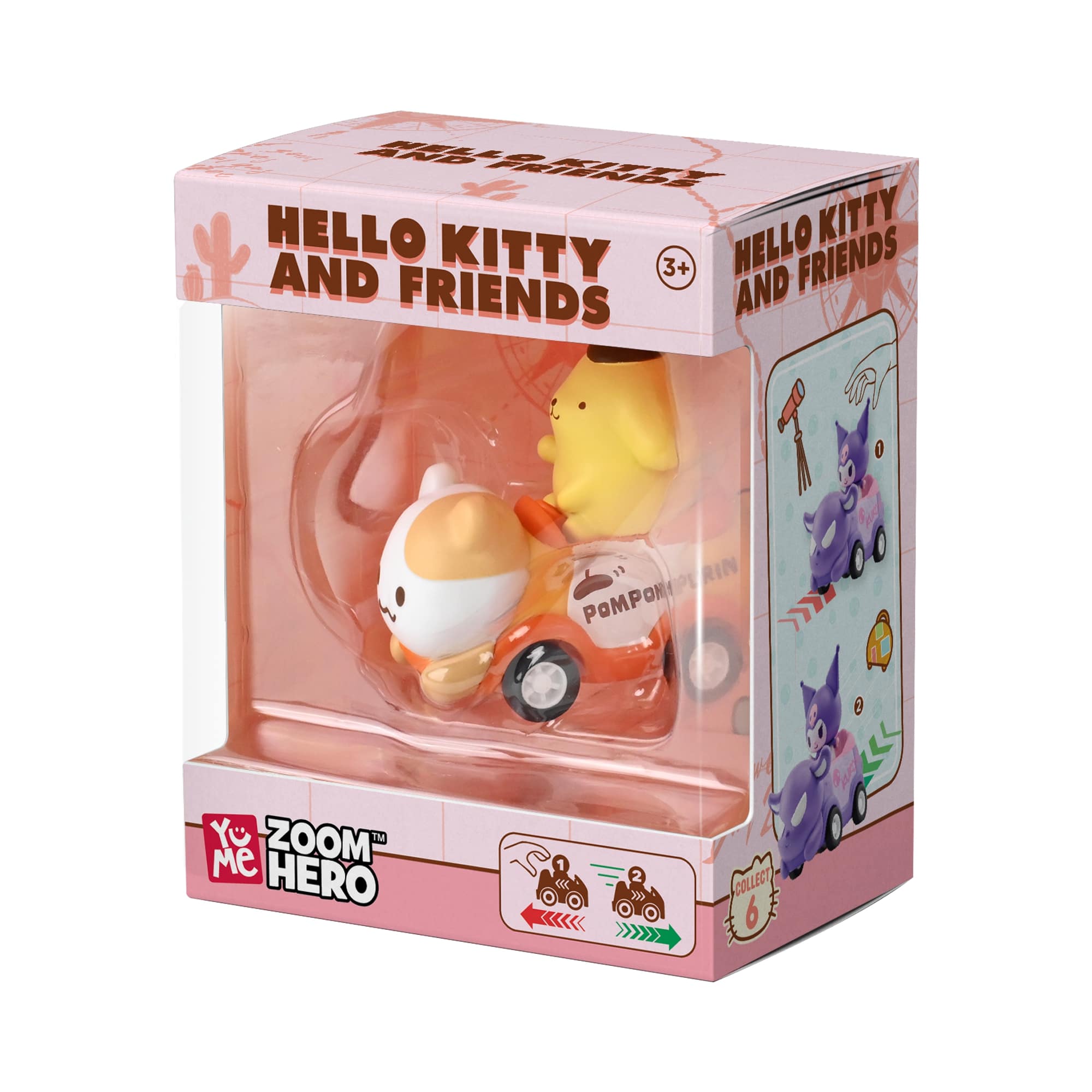 Hello Kitty and Friends - Zoom Hero Window Box Series 1 - Pompompurin - 5