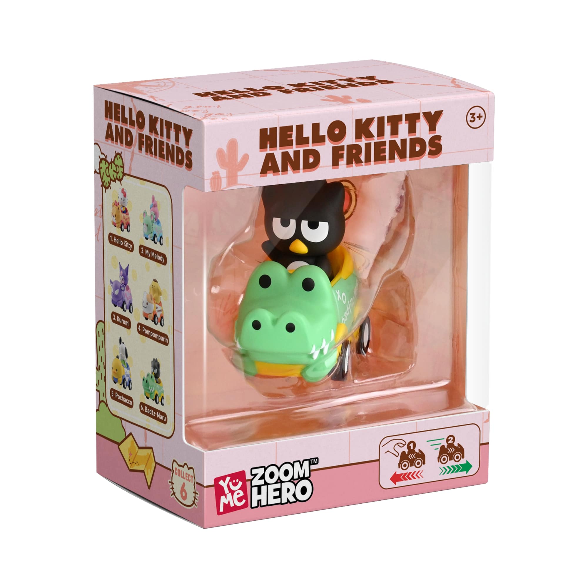 Hello Kitty and Friends - Zoom Hero Window Box Series 1 - Badtz Maru - 6