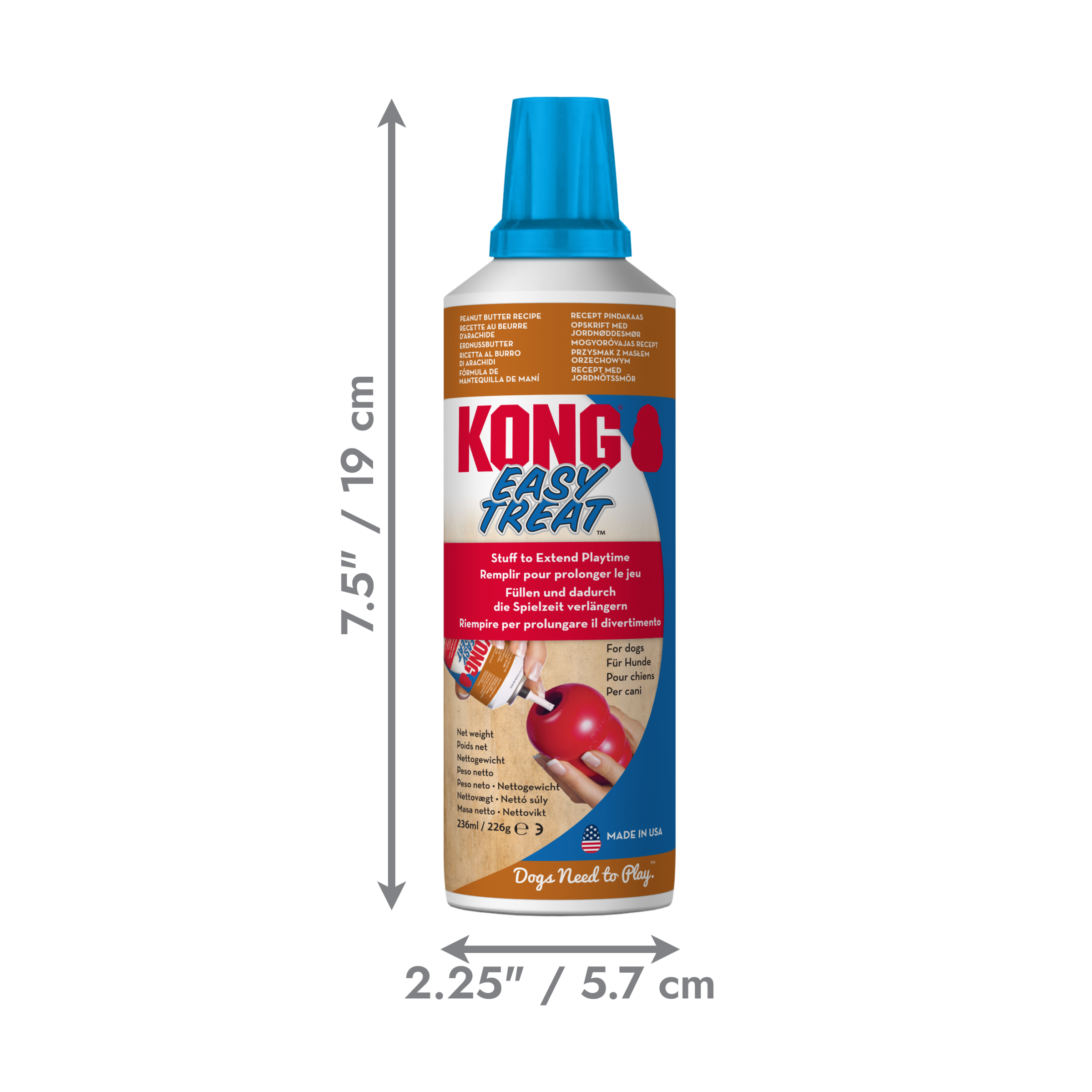 KONG Easy Treat Peanut Butter 226g - 2