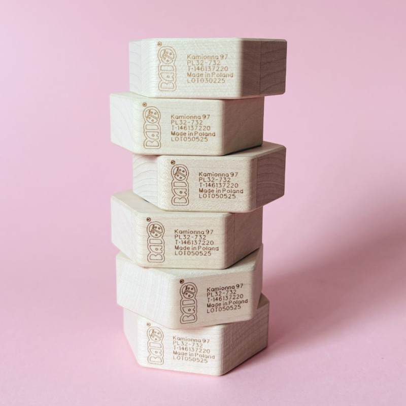 Kalejdoskop  i trä från Bajo  