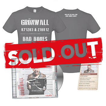 ERIK GRÖNWALL - BAD BONES, CD BUNDLE - SIGNED!