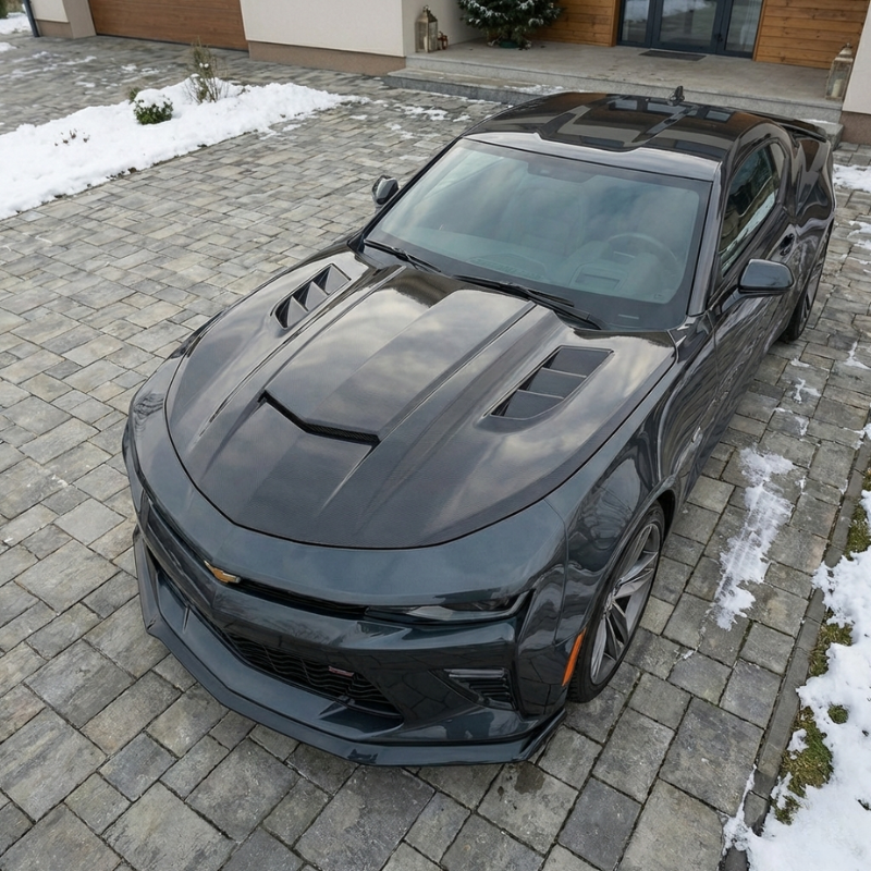 Kolfiberhuv – Chevrolet Camaro 2016–2024 (ej ZL1) - 4