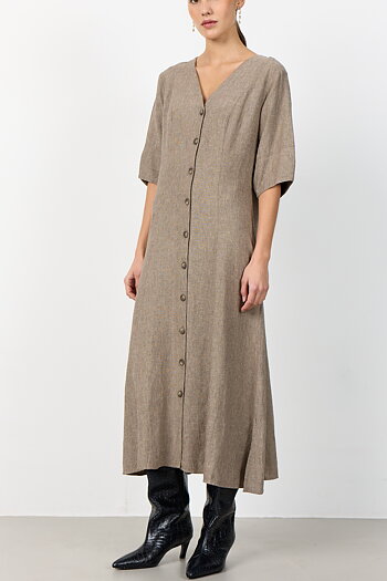 Leveté Room - Naja 52 Dress Falcon Melange