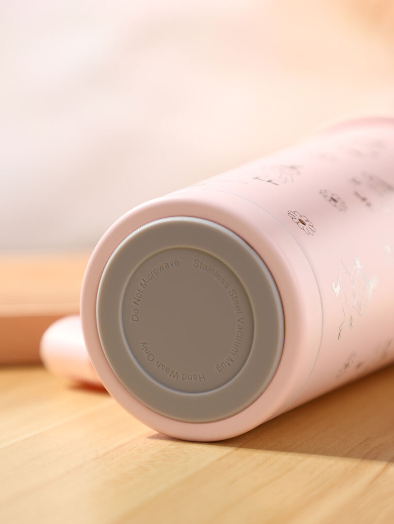 Moomin Thermos Mug 580 ml - Little My Pink/Silver - 7