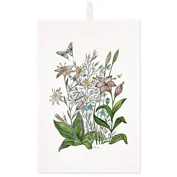 Kökshandduk Vårblommor