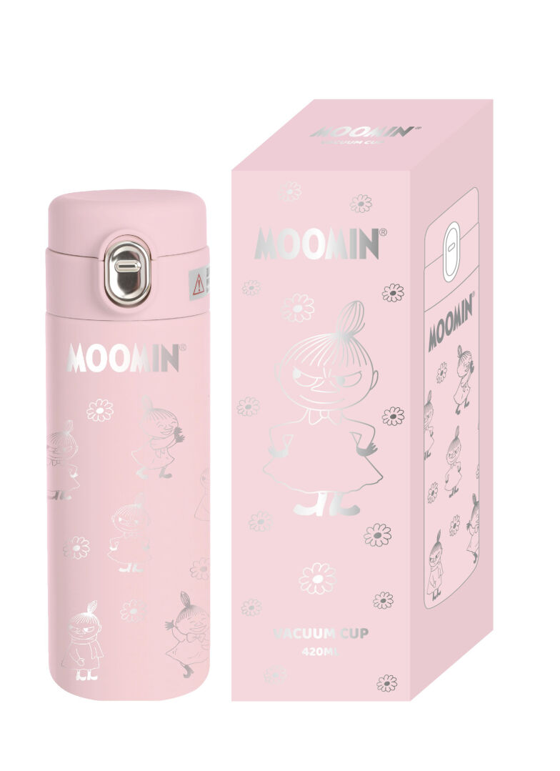 Mumin Termosflaska 420 ml - Lilla My Rosa/Silver - 3