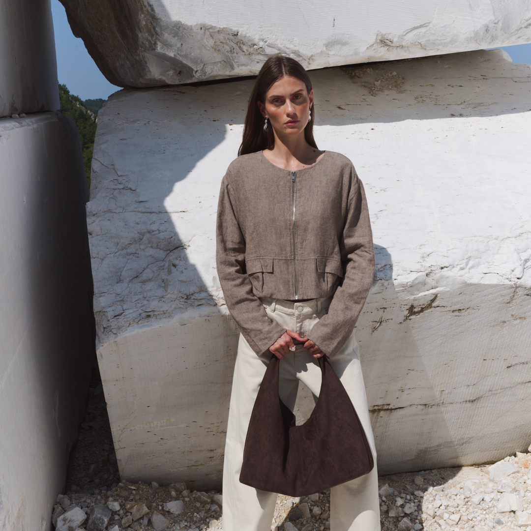 Leveté Room - Naja 63 Jacket Falcon Melange - 9