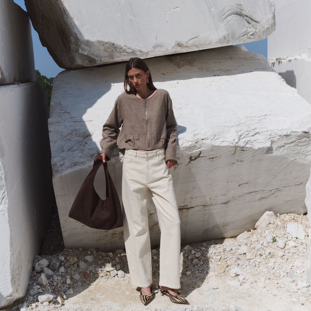 Leveté Room - Naja 63 Jacket Falcon Melange - 8