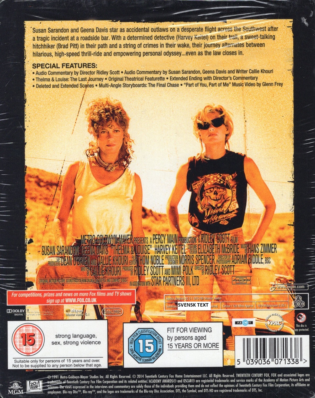 Thelma & Louise (Limited Edition Steelbook) (Blu-ray) - 2