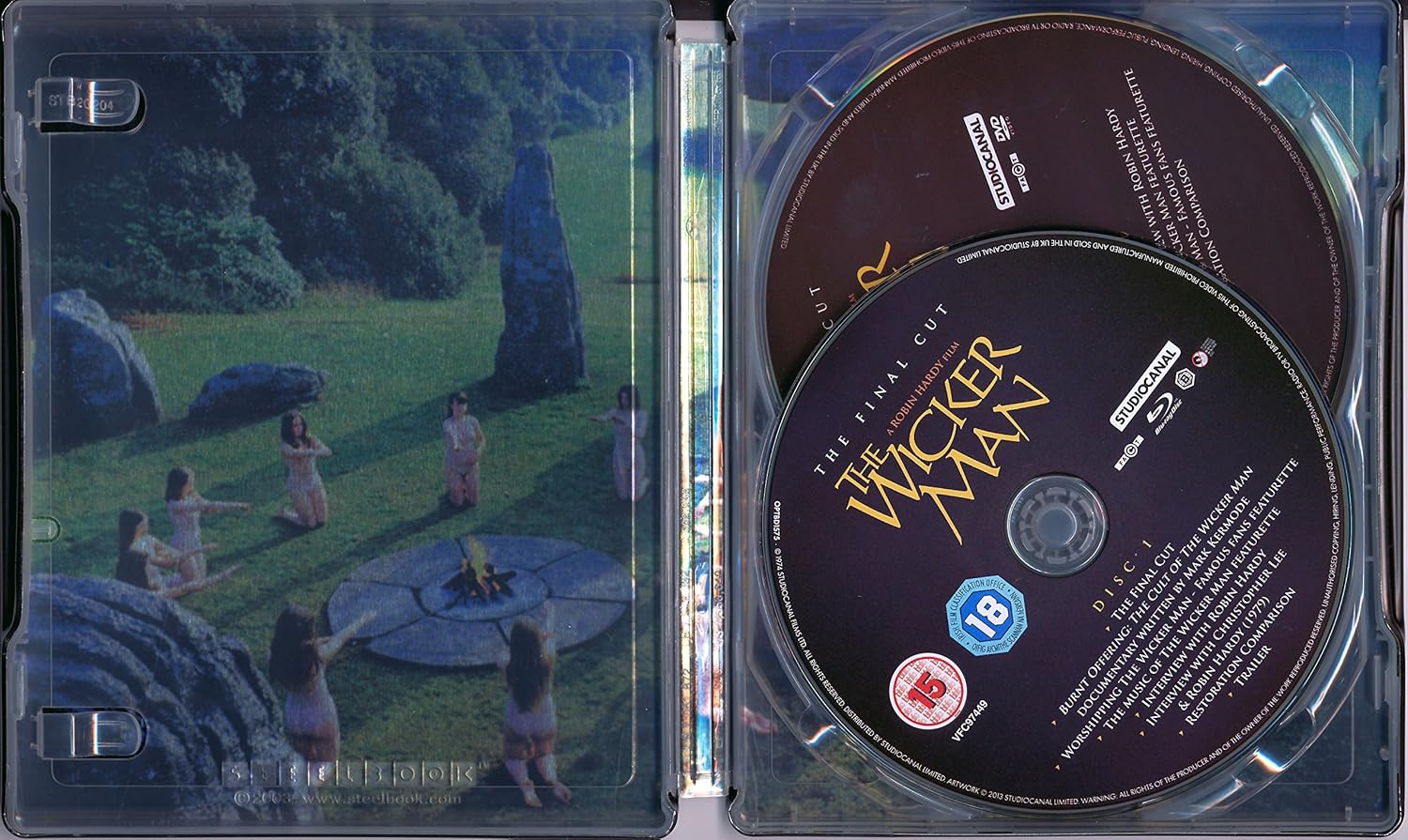 The Wicker Man (Limited Edition Steelbook) (ej svensk text) (Blu-ray + DVD) - 4