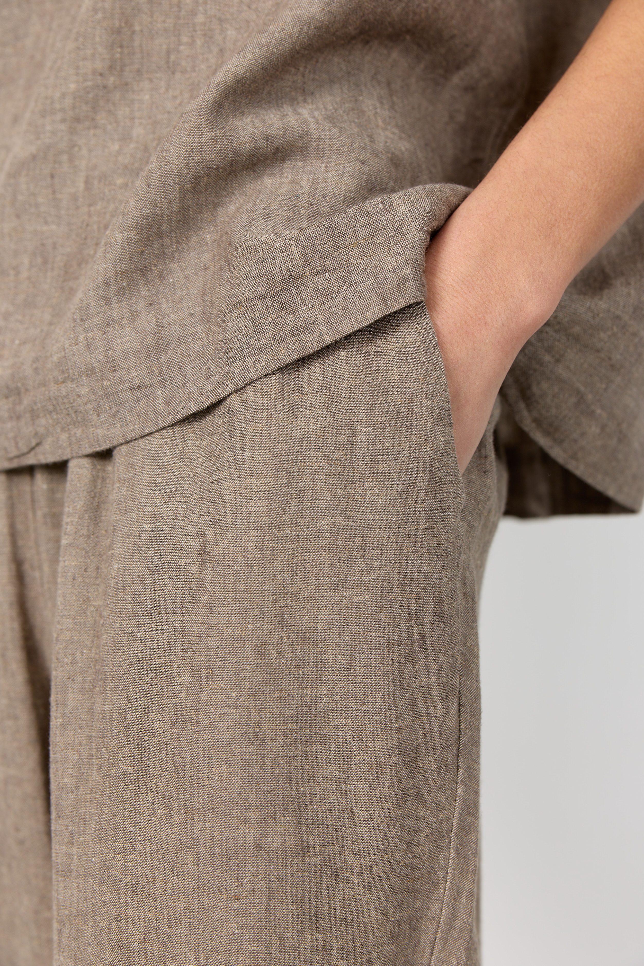 Leveté Room - Naja 7 Pants Falcon Melange - 5