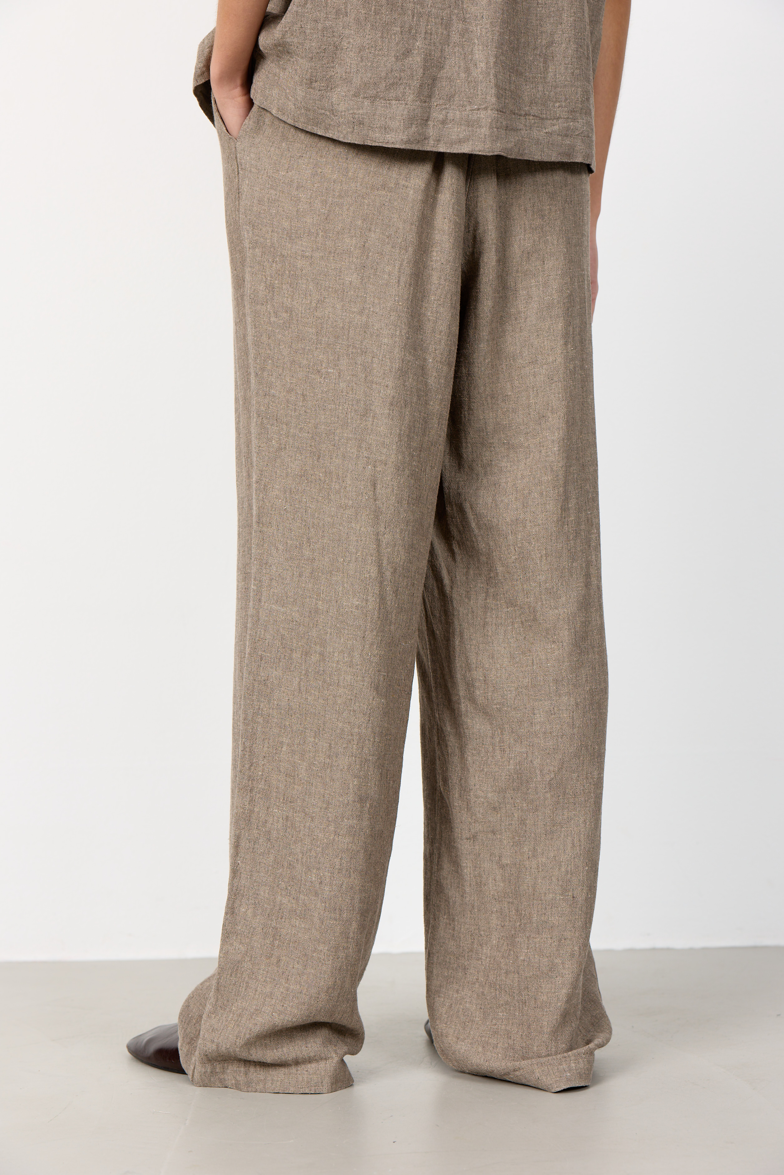 Leveté Room - Naja 7 Pants Falcon Melange - 2