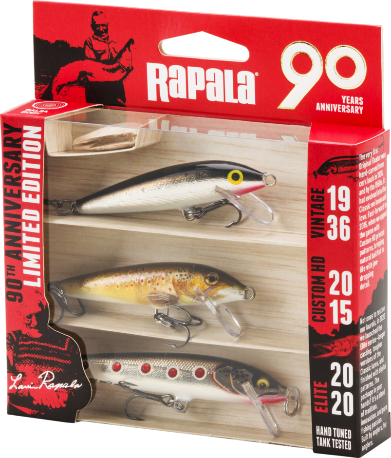 Rapala 90 Years Lure Kit Float Small Naturistic