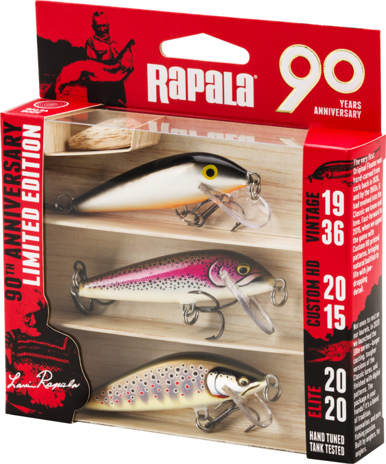 Rapala 90 Years Lure Kit Countdown Mid Naturistic
