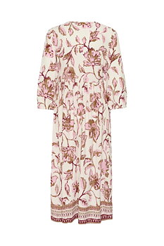 TIAH SMOCK DRESS - PINK FLOWER