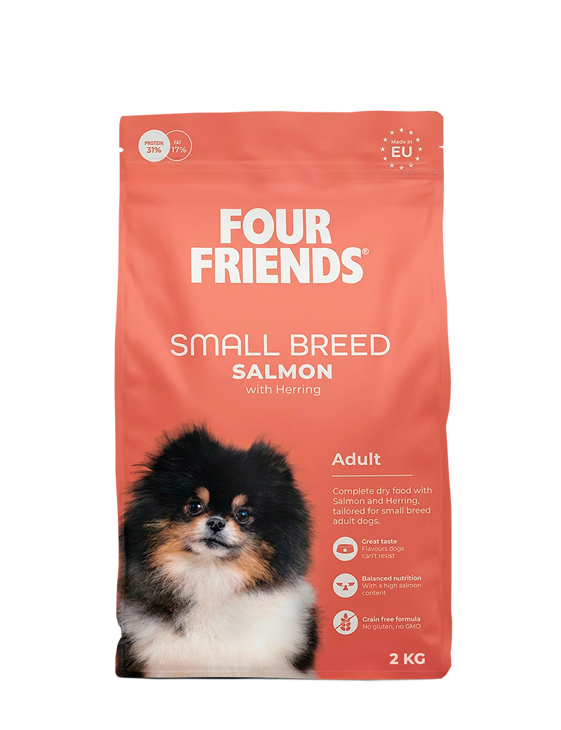 FourFriends Small Breed Salmon 2 kg