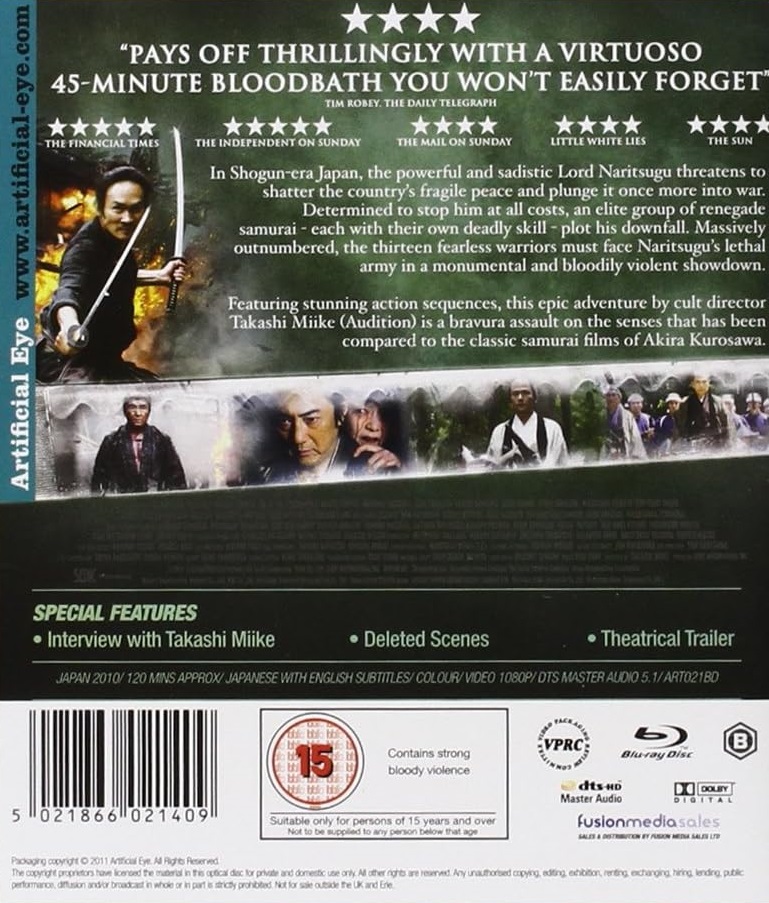 13 Assassins (ej svensk text) (Blu-ray) - 2