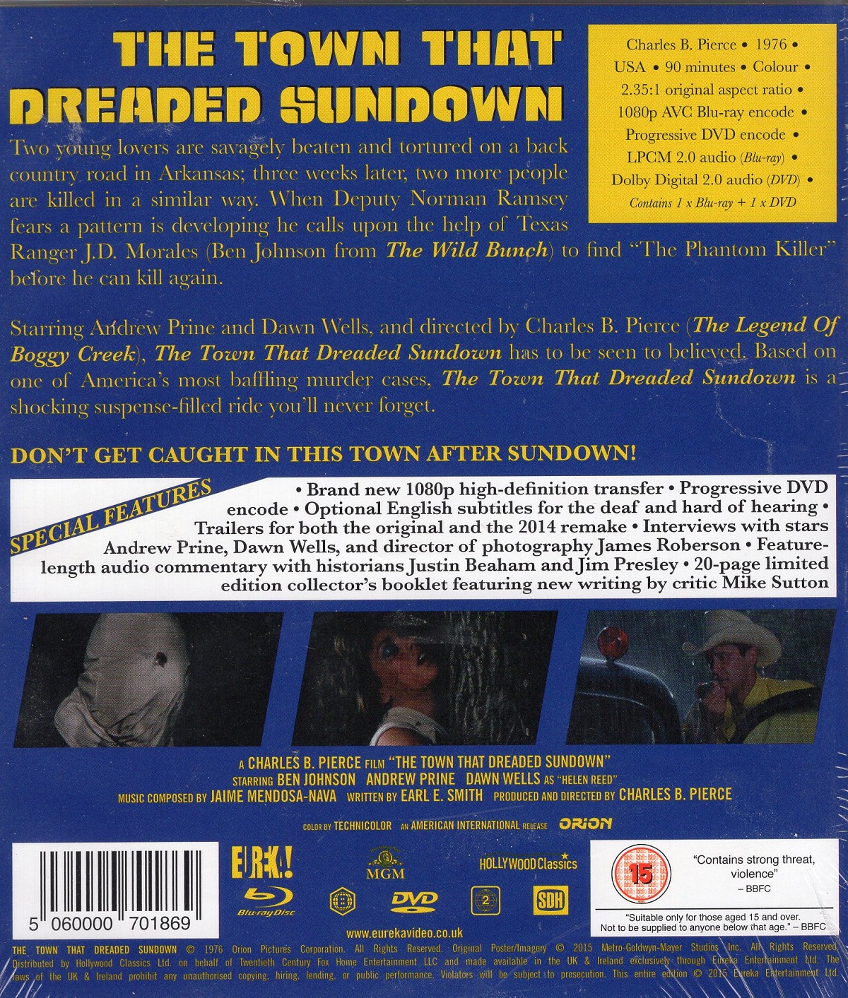 The Town That Dreaded Sundown (ej svensk text) (Blu-ray + DVD) - 2