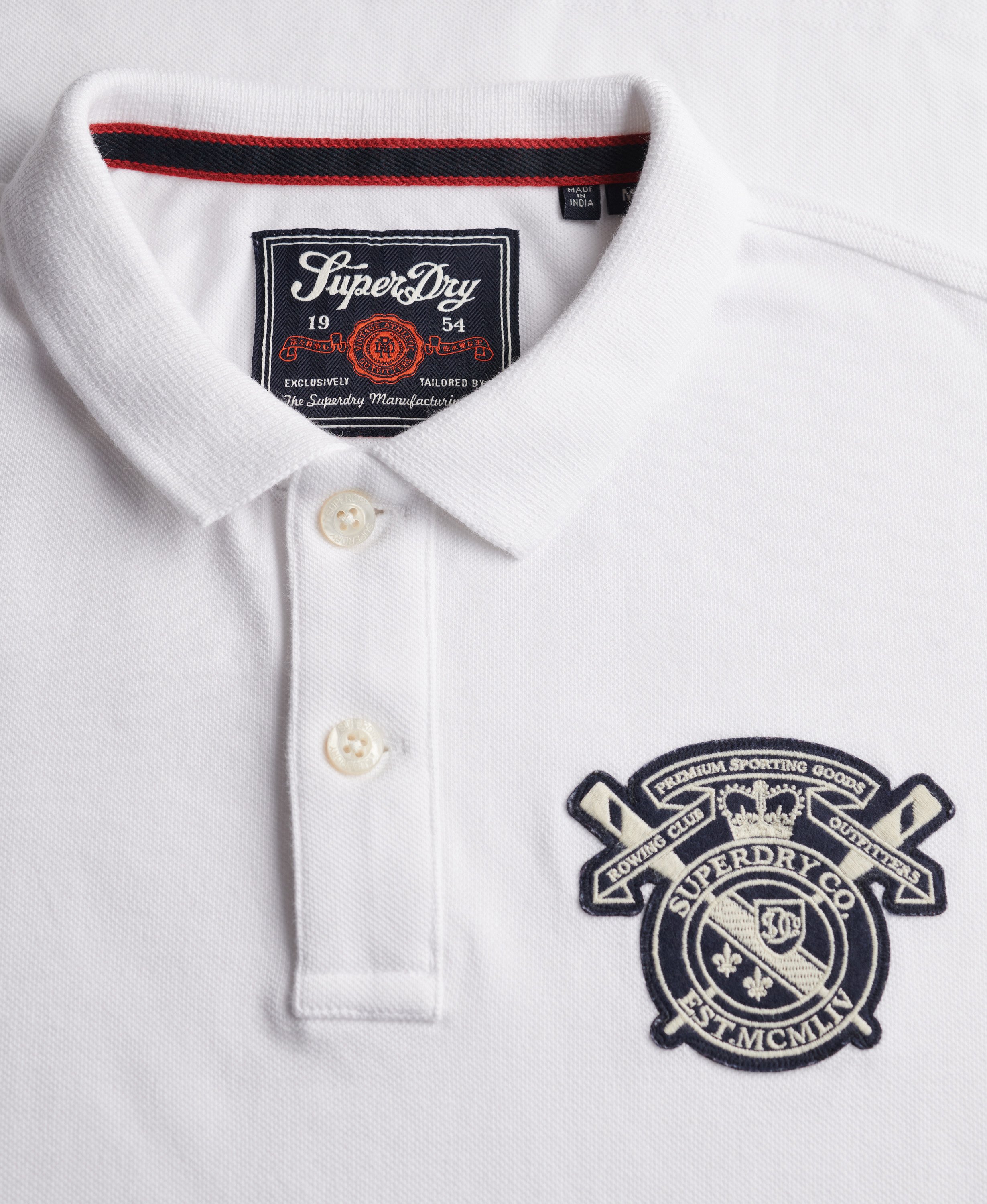 Superdry - Crest Polo - Optic - 5