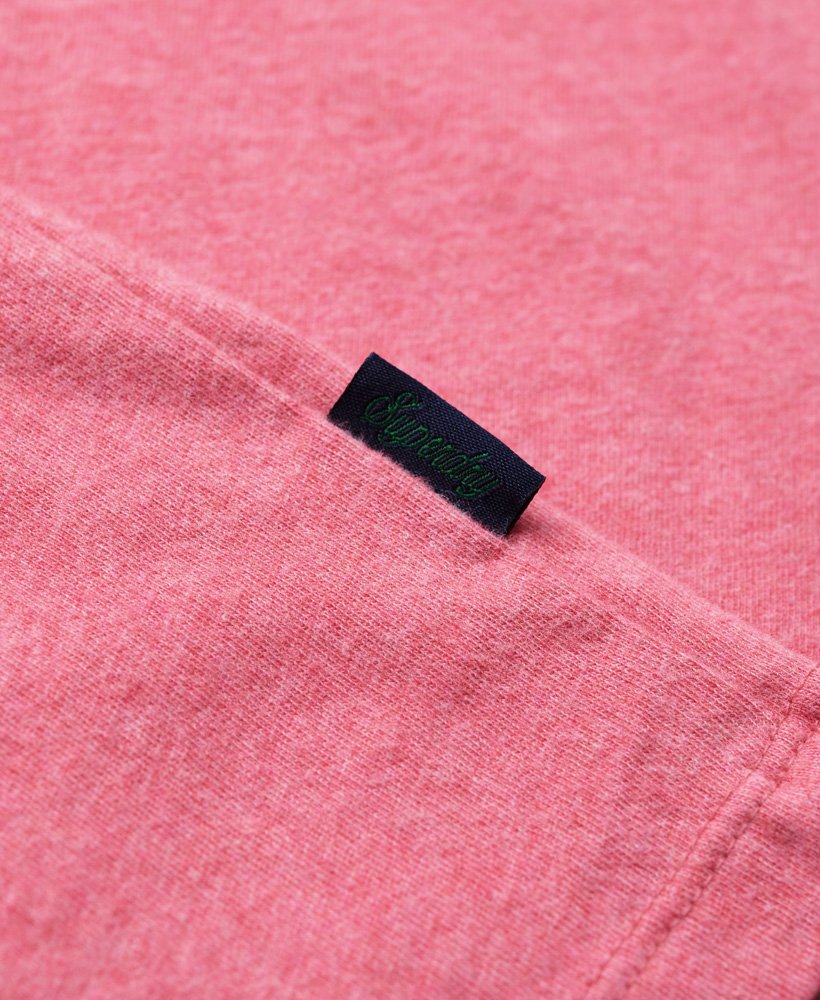 Superdry - Essential Logo Tee - Punch Pink Marl - 4