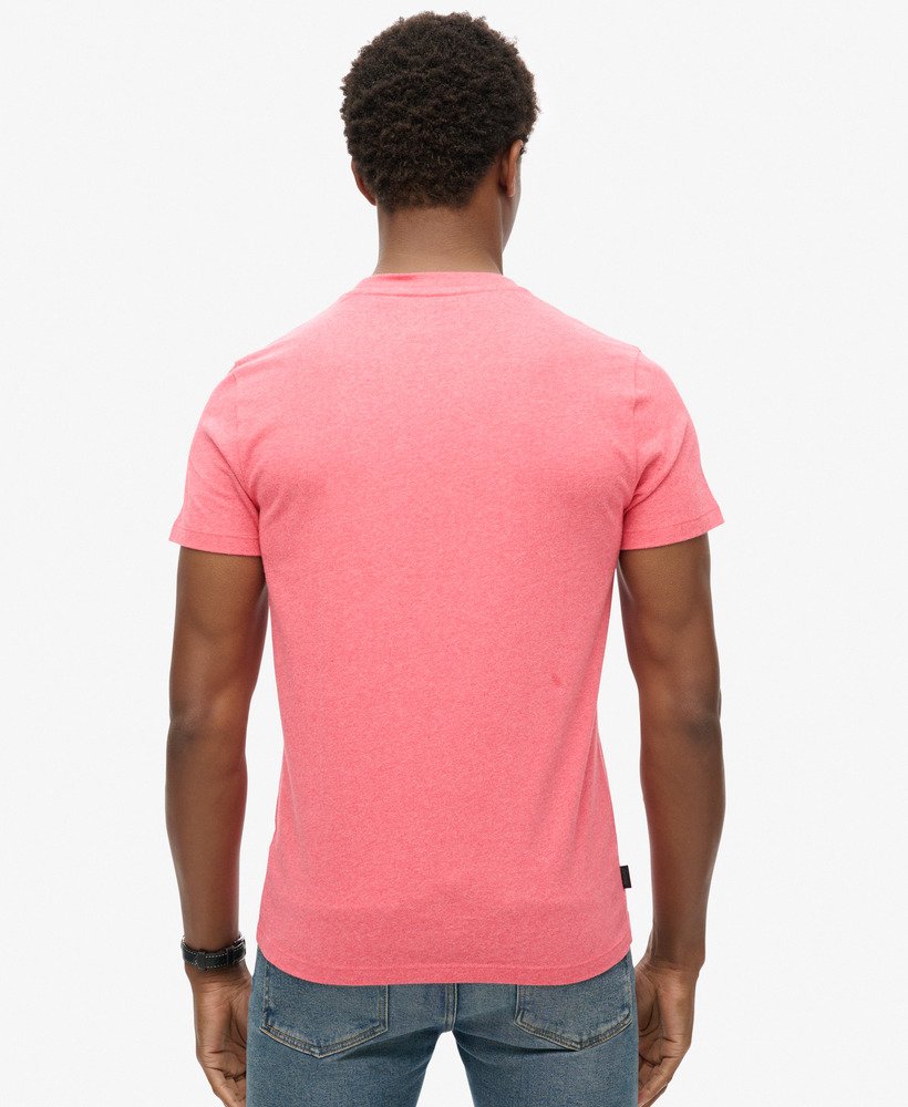 Superdry - Essential Logo Tee - Punch Pink Marl - 2