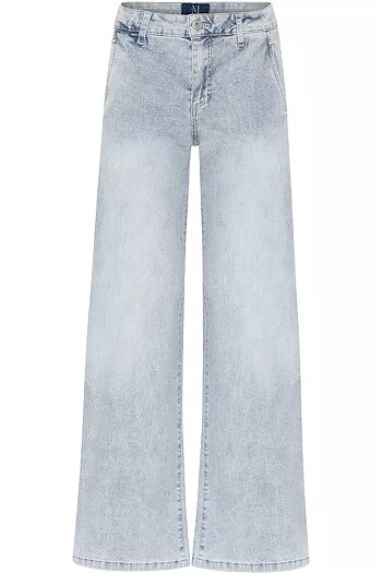 Mapp Jeans - Chino Flare Jeans Light Blue Used