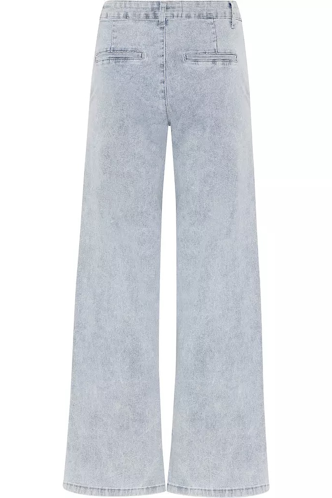 Mapp Jeans - Chino Flare Jeans Light Blue Used - 3