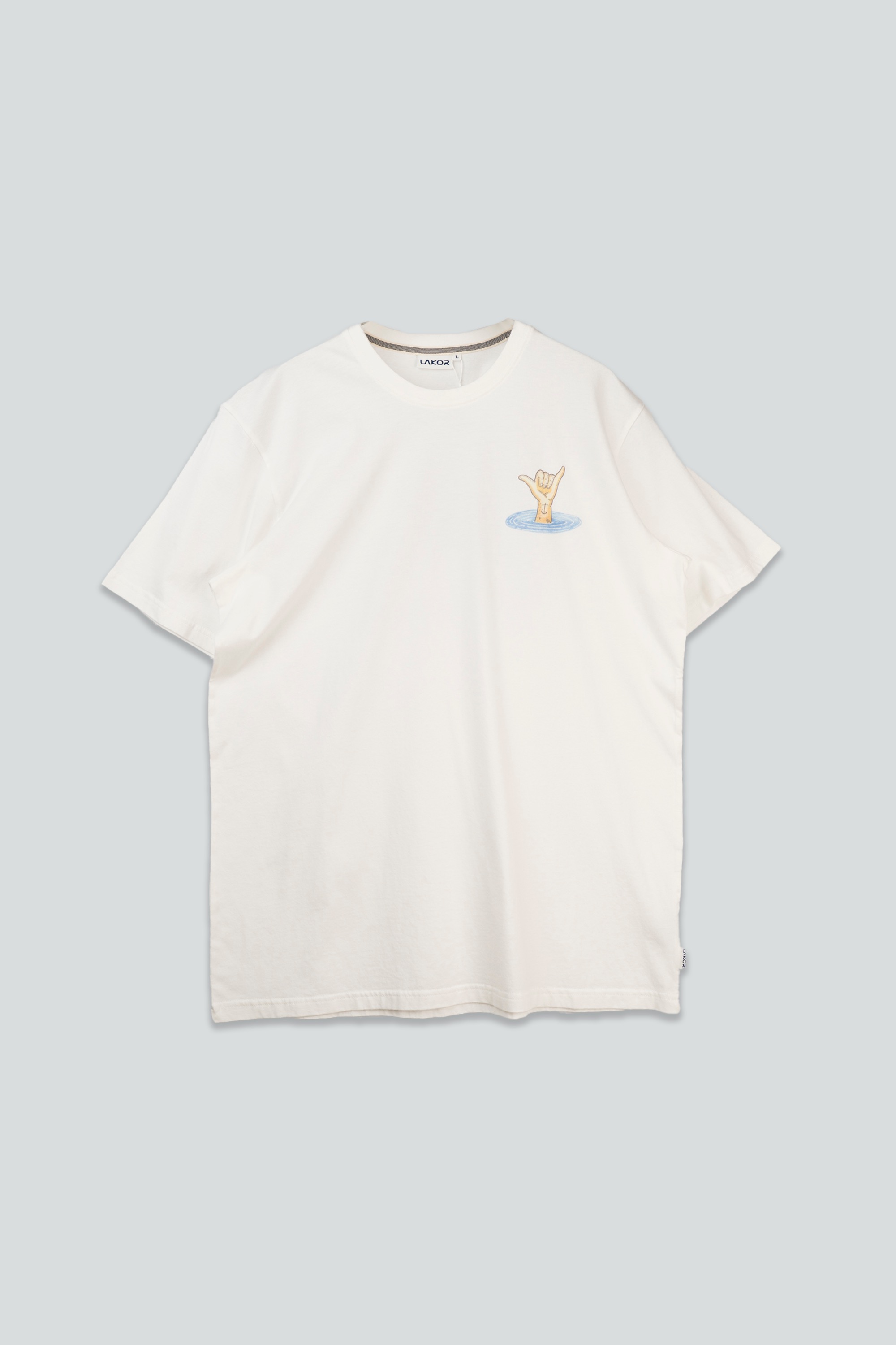 Lakor Back Attack T-shirt Star White - 2