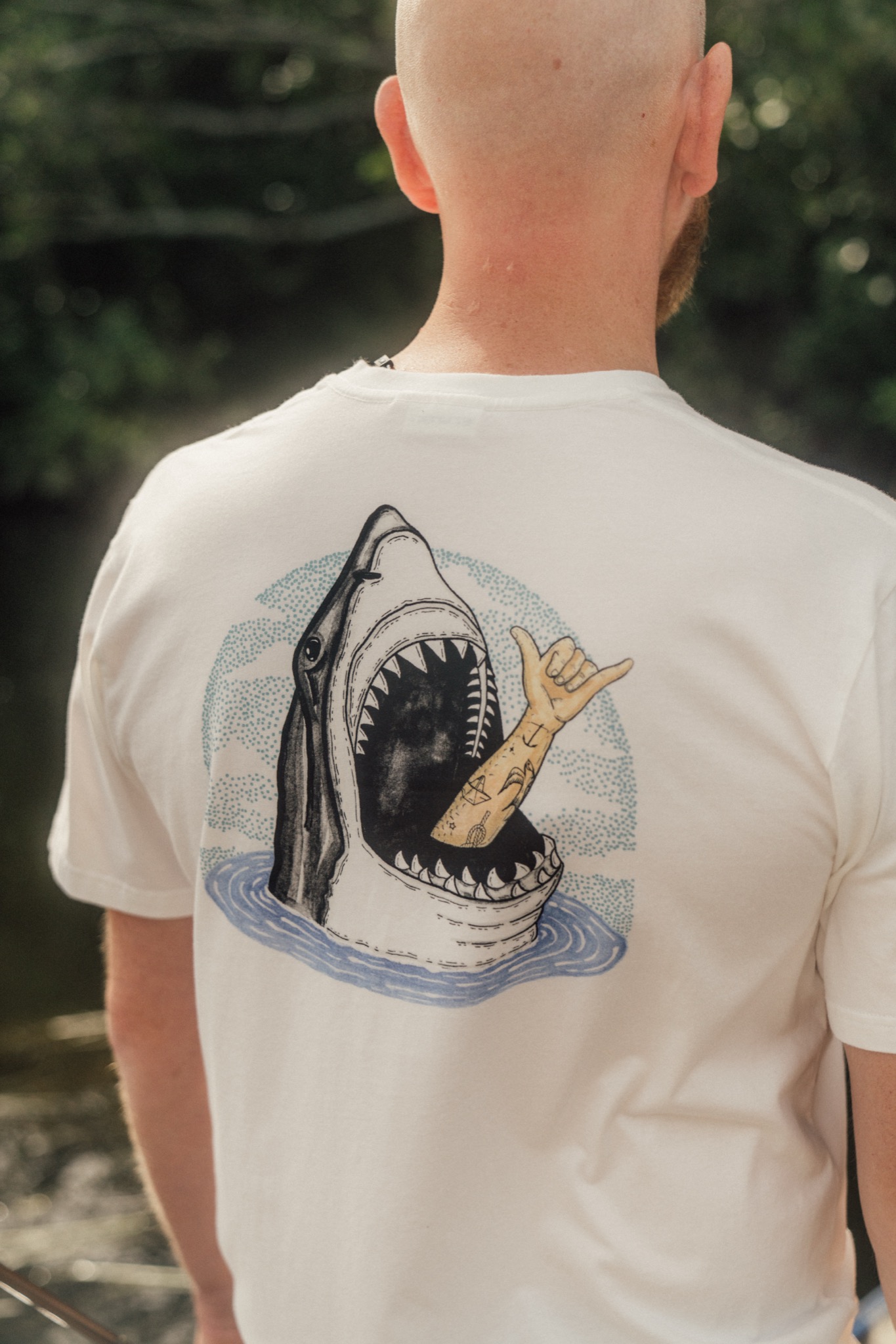 Lakor Back Attack T-shirt Star White - 8