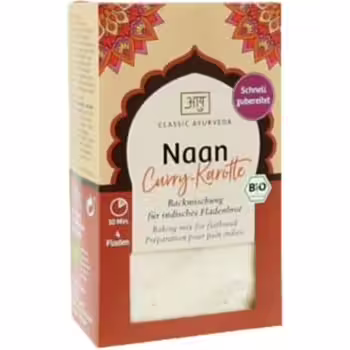 Naanmjöl Curry-Morot 250g, Classic Ayurveda