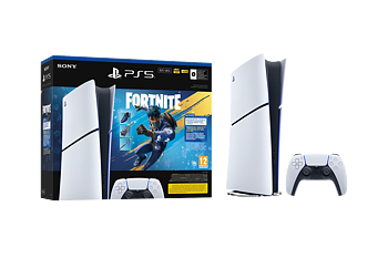 Sony PlayStation 5 Slim (PS5) Digital Edition 825GB Fortnite Flowering Chaos Bundle 2025