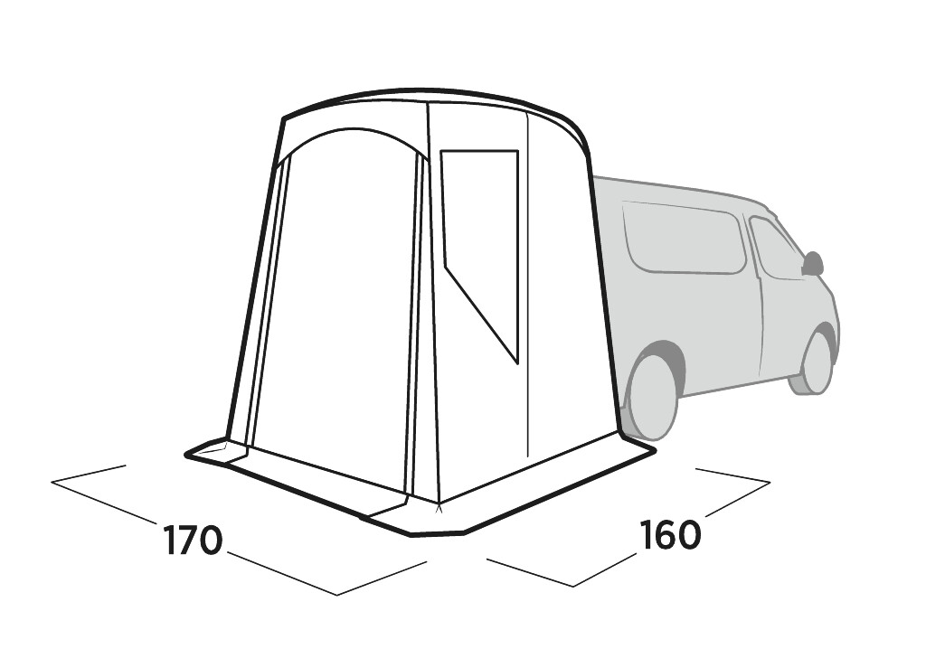 Easy Camp Krossbu Mini | Autozelt - 5