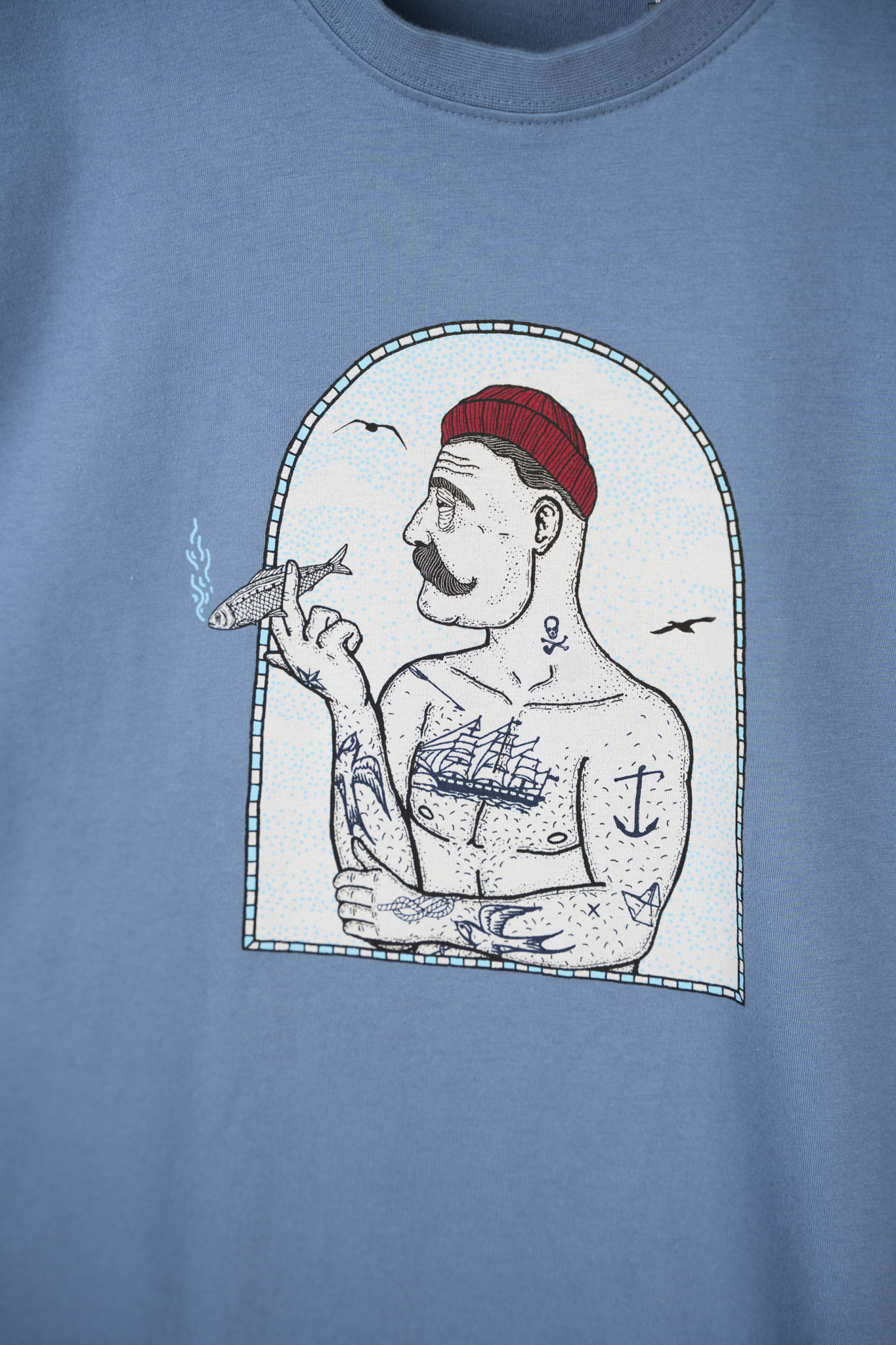 Lakor No Smoking T-shirt Bearing Sea - 2