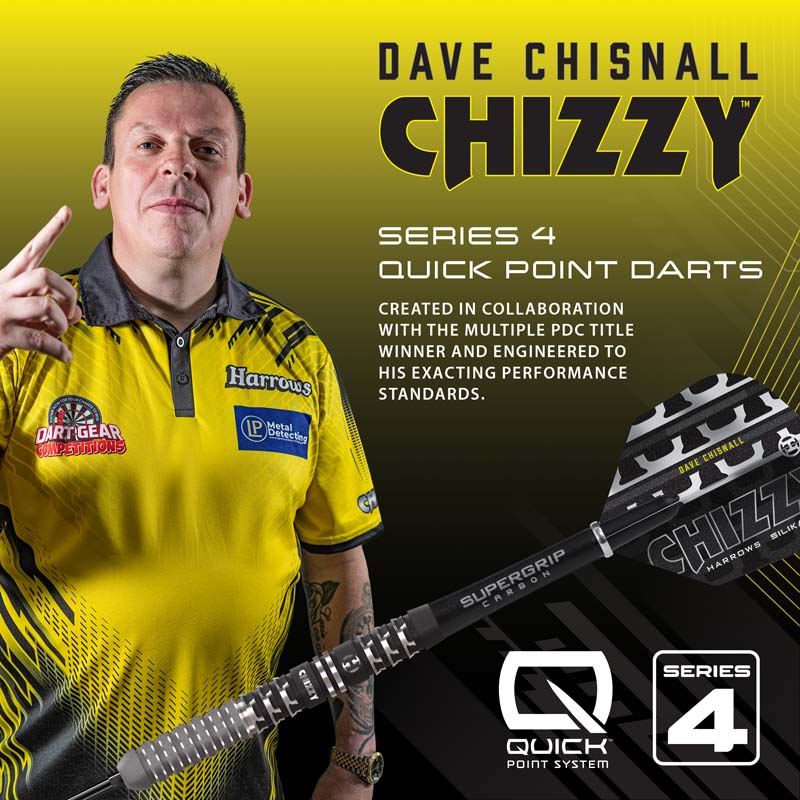 Harrows Dave Chisnall Quick Point Series 4 90% 22g - 5