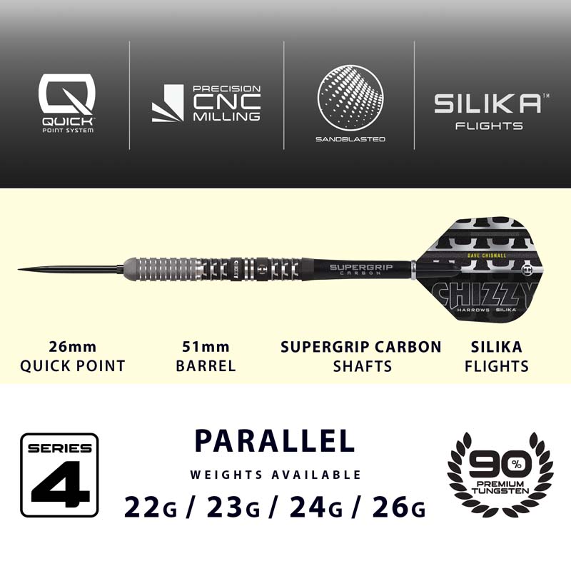 Harrows Dave Chisnall Quick Point Series 4 90% 22g - 4