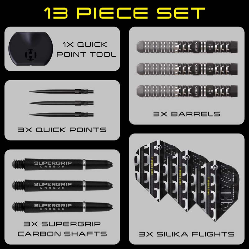 Harrows Dave Chisnall Quick Point Series 4 90% 22g - 7