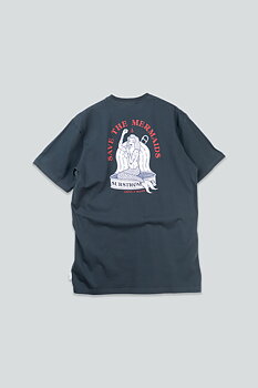 Lakor Save The Mermaids Back T-shirt Blueberry