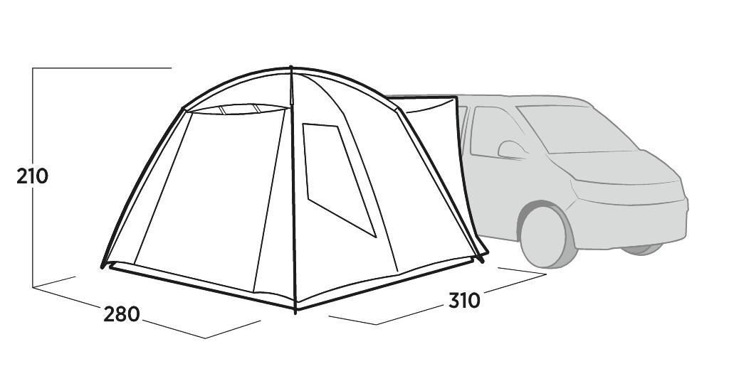Easy Camp Utne | Autozelt - 5
