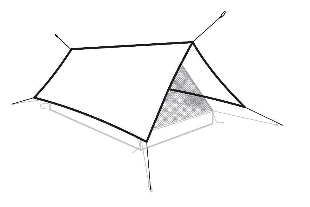 Robens Vestis Solo Tarp UL - 6