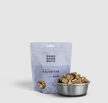Sund Hundmat Kalvbitar 60g
