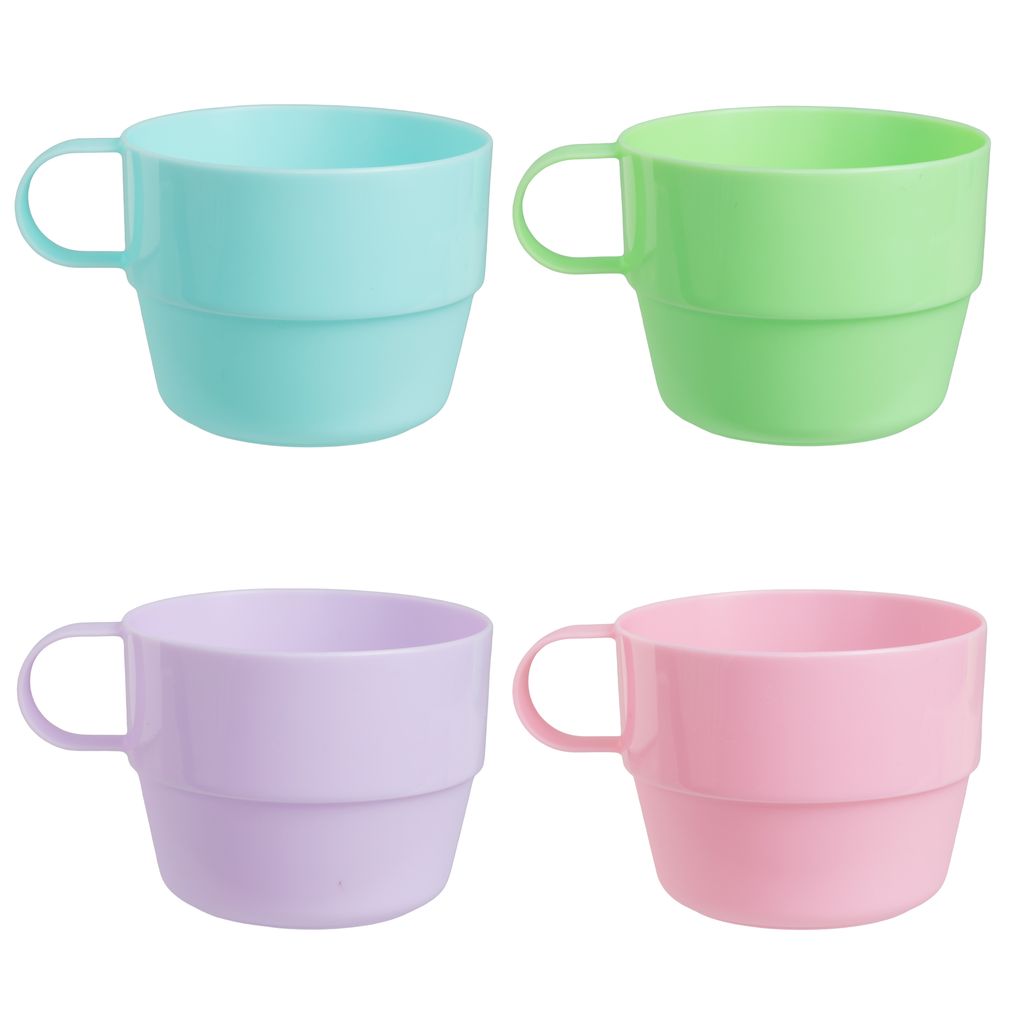 Moomin Picnic Set - Pitcher + 4 Mugs (Blue, green, purple & pink) - 2