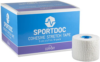 Cohesive Strechtape 5 cm 8-Pack